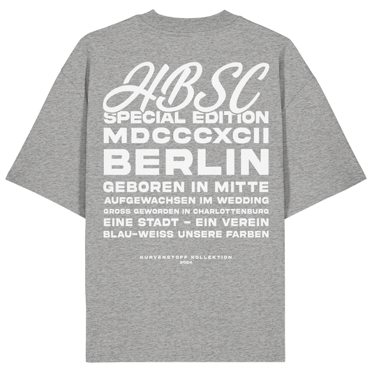 Geboren in Mitte - Oversized - Organic Oversize Shirt