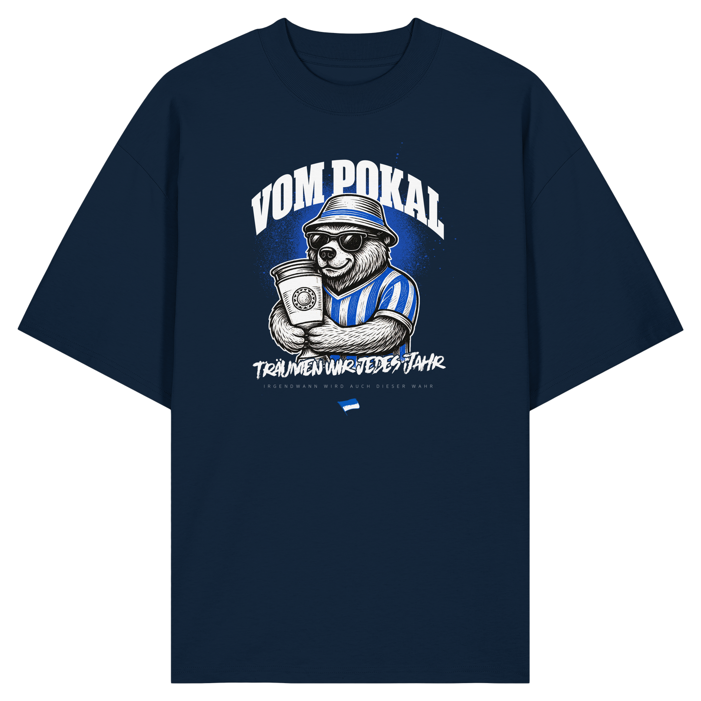 Pokal Traum - Oversized - Organic Oversize Shirt