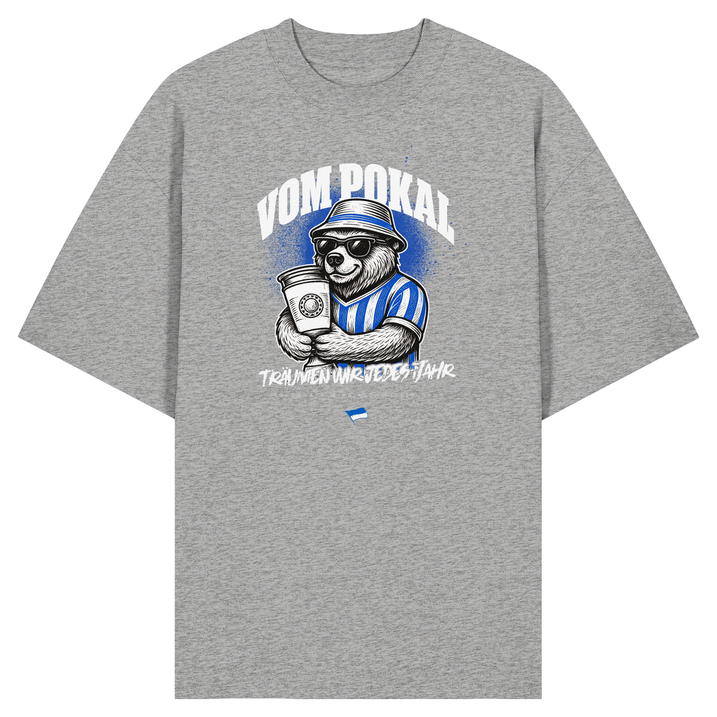 Pokal Traum - Oversized - Organic Oversize Shirt