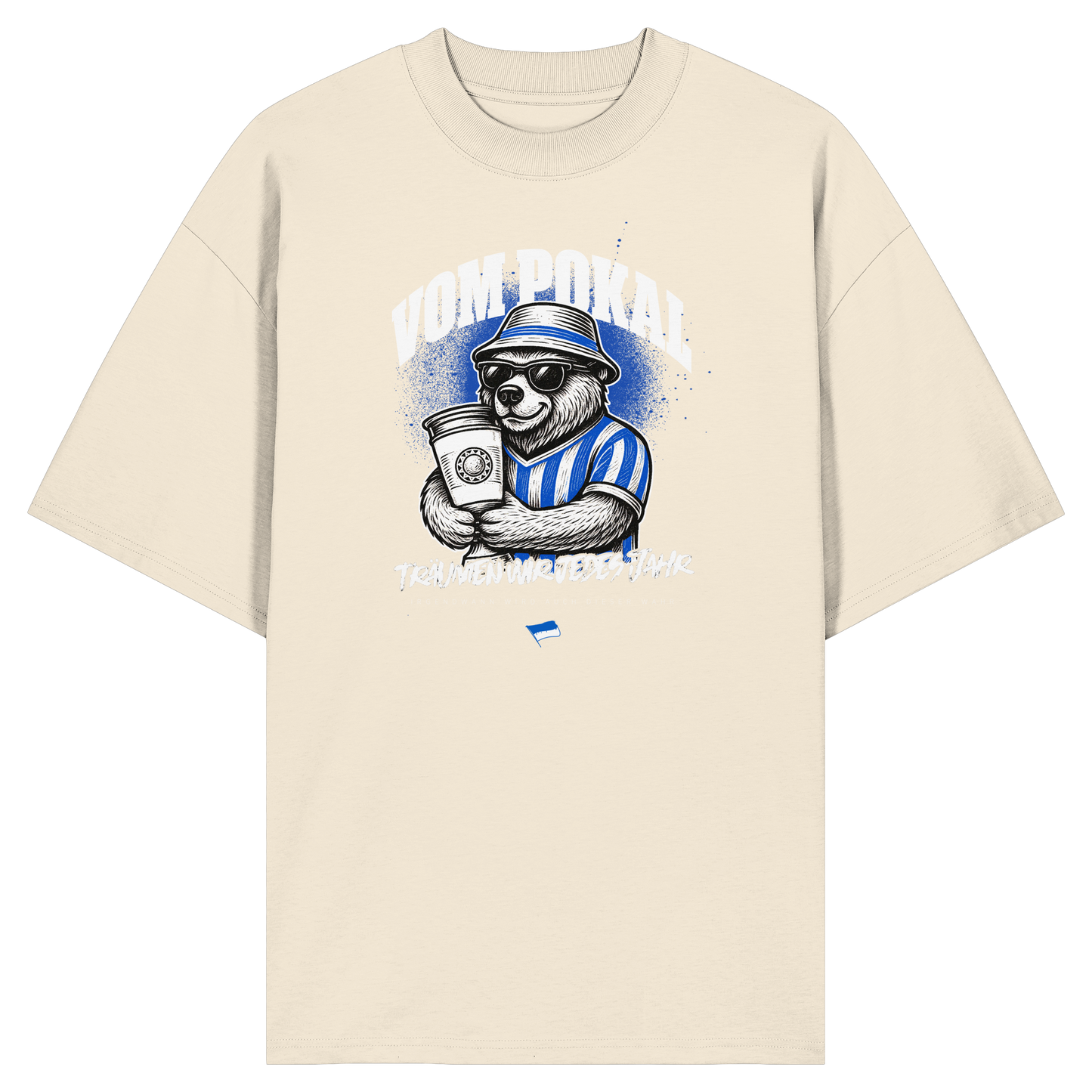 Pokal Traum - Oversized - Organic Oversize Shirt